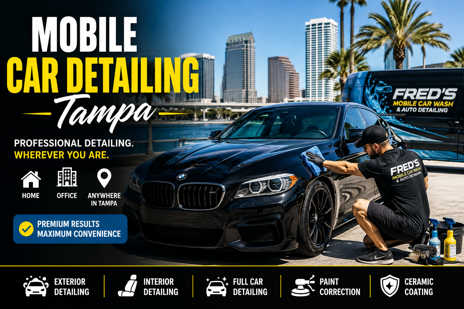 Mobile Car Detailing Tampa: The Smartest Way to Keep Your Vehicle Looking Like New